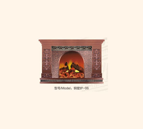 铜壁炉06